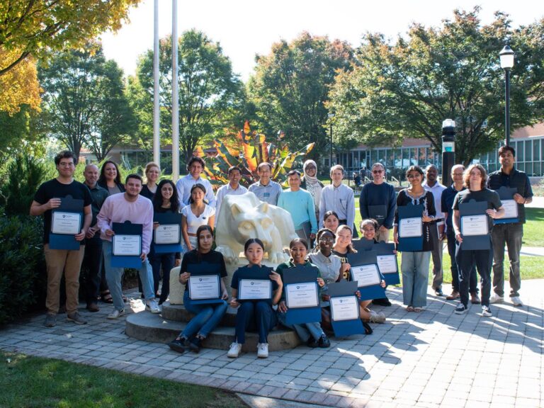 group photo reu
