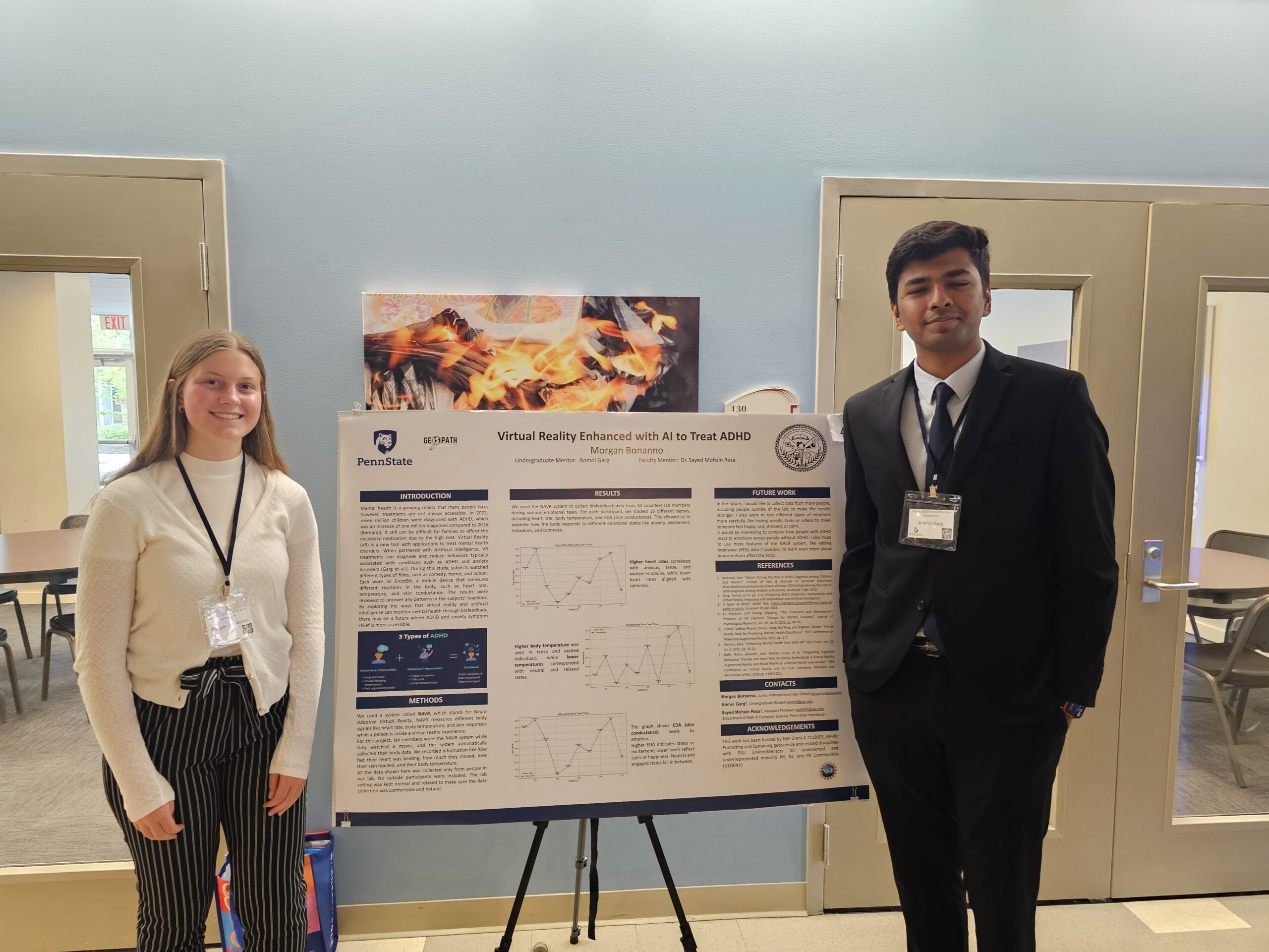 High School Student Morgan Bonanno Presents Innovative Research on AI-Enhanced Virtual Reality for ADHD Treatment