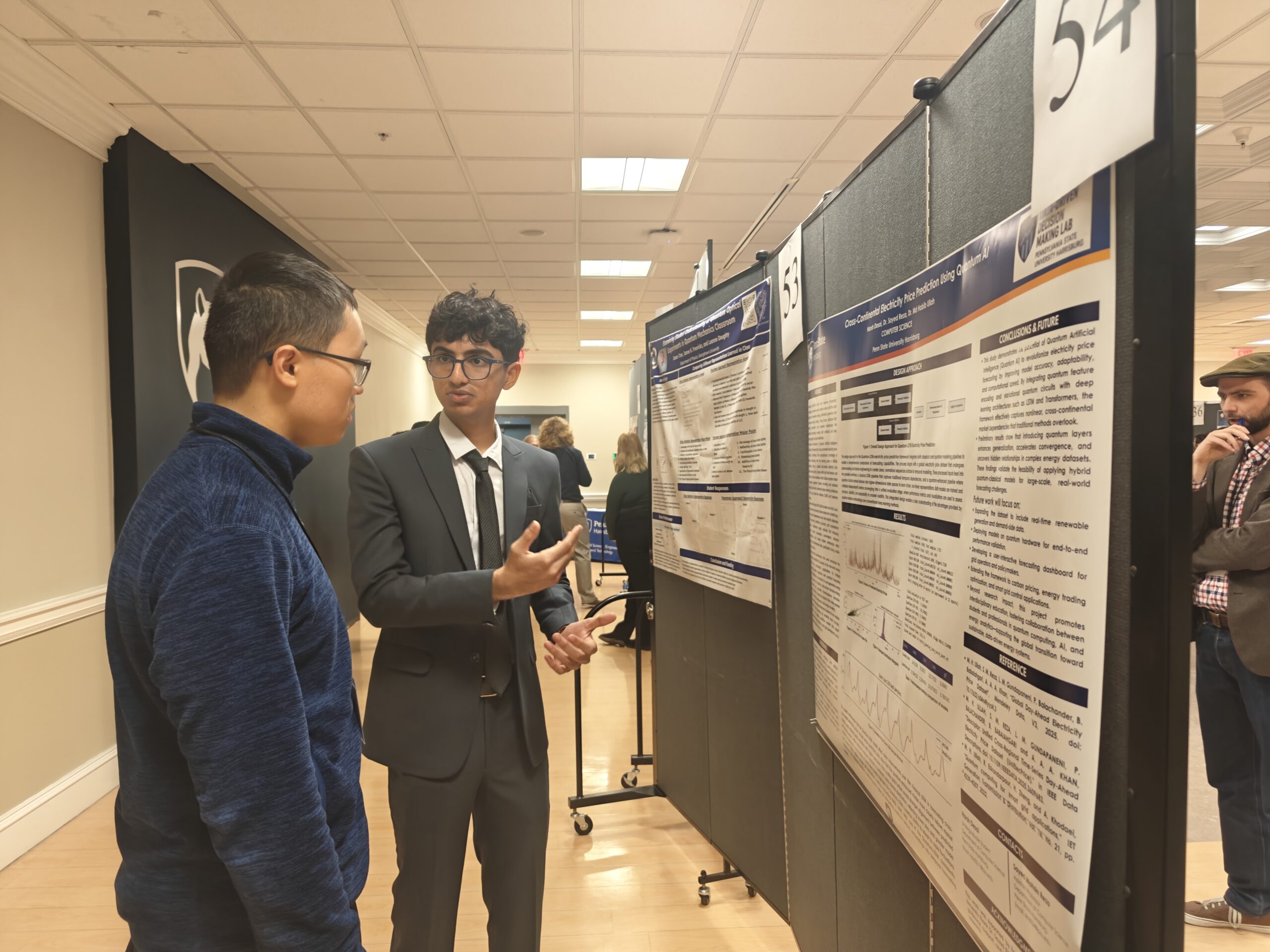Lab Member Harsh Desai Presents Research at APS Mid-Atlantic Section Annual Meeting 2025