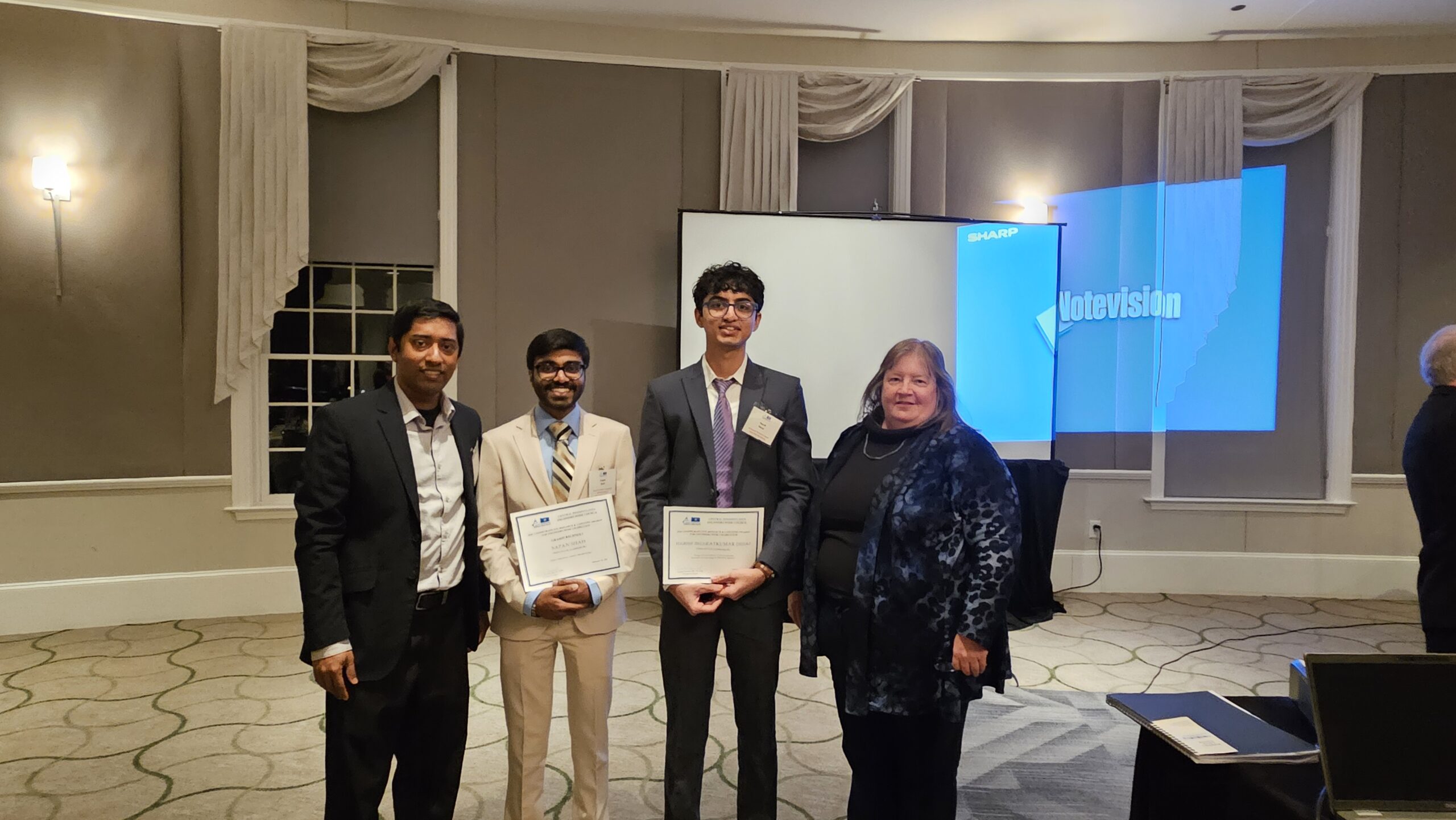 D3M Lab Students Won Honors at the 2026 Central Pennsylvania Engineers Week Council Awards