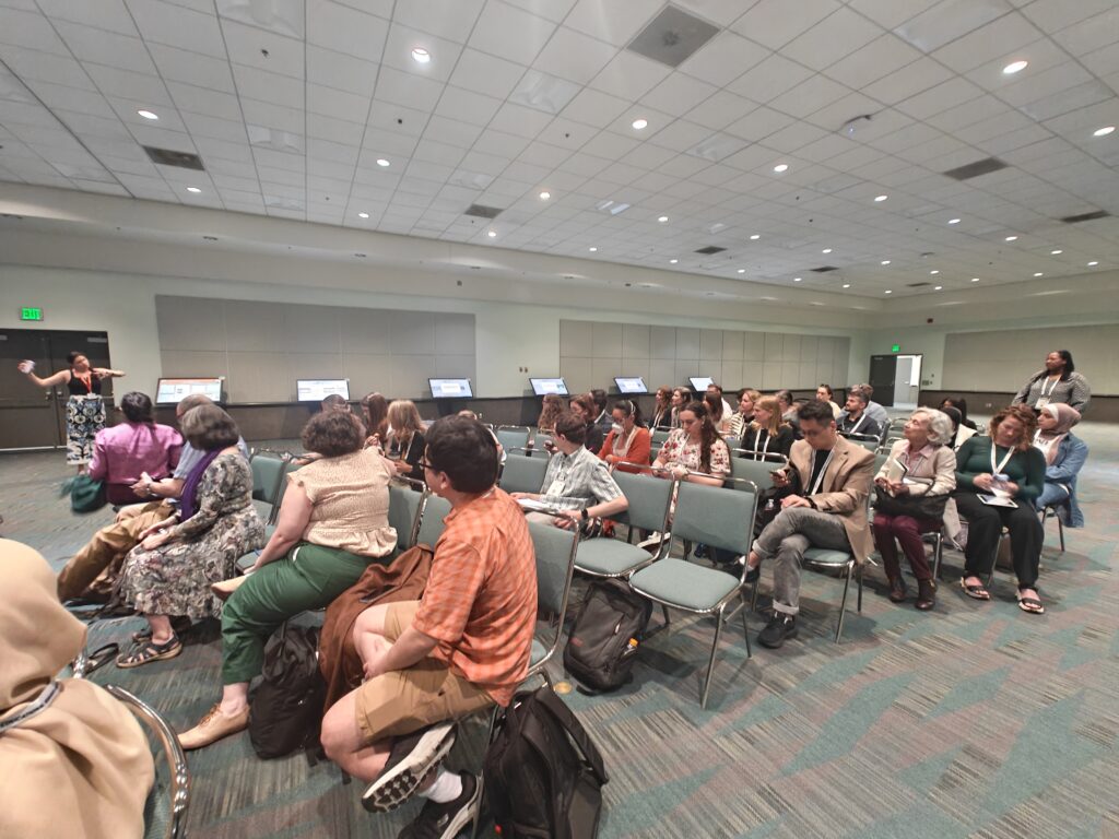 Participant in my session at AERA 2026