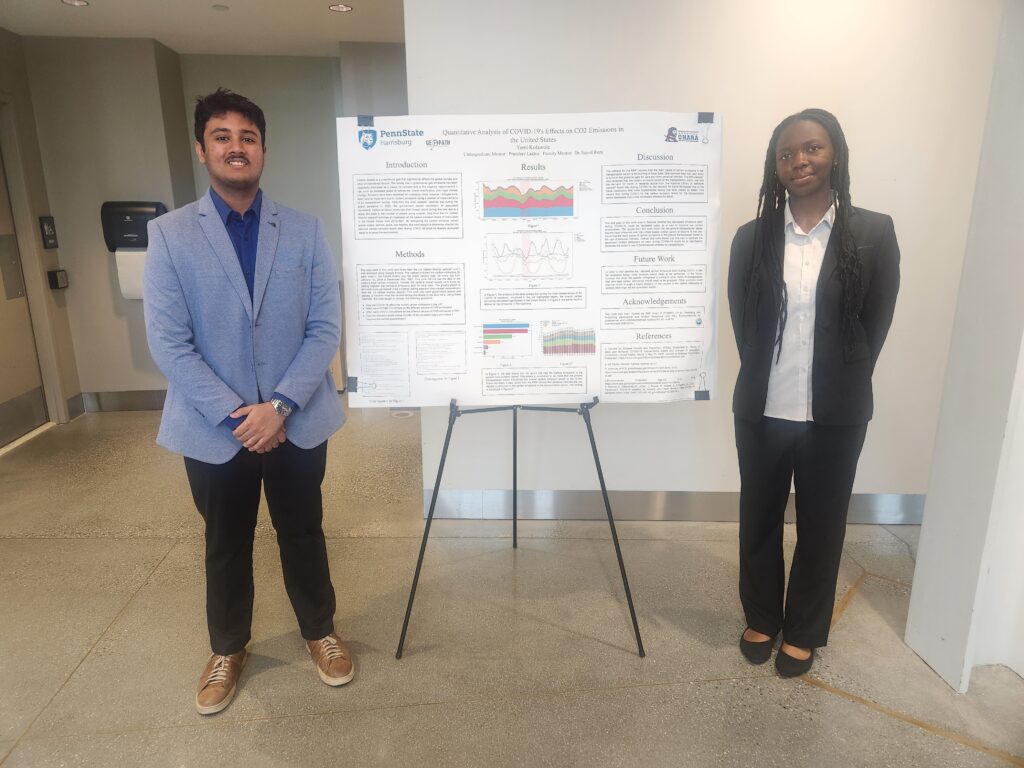 Yemi presented her research at 2026 EnvironMentor Symposium