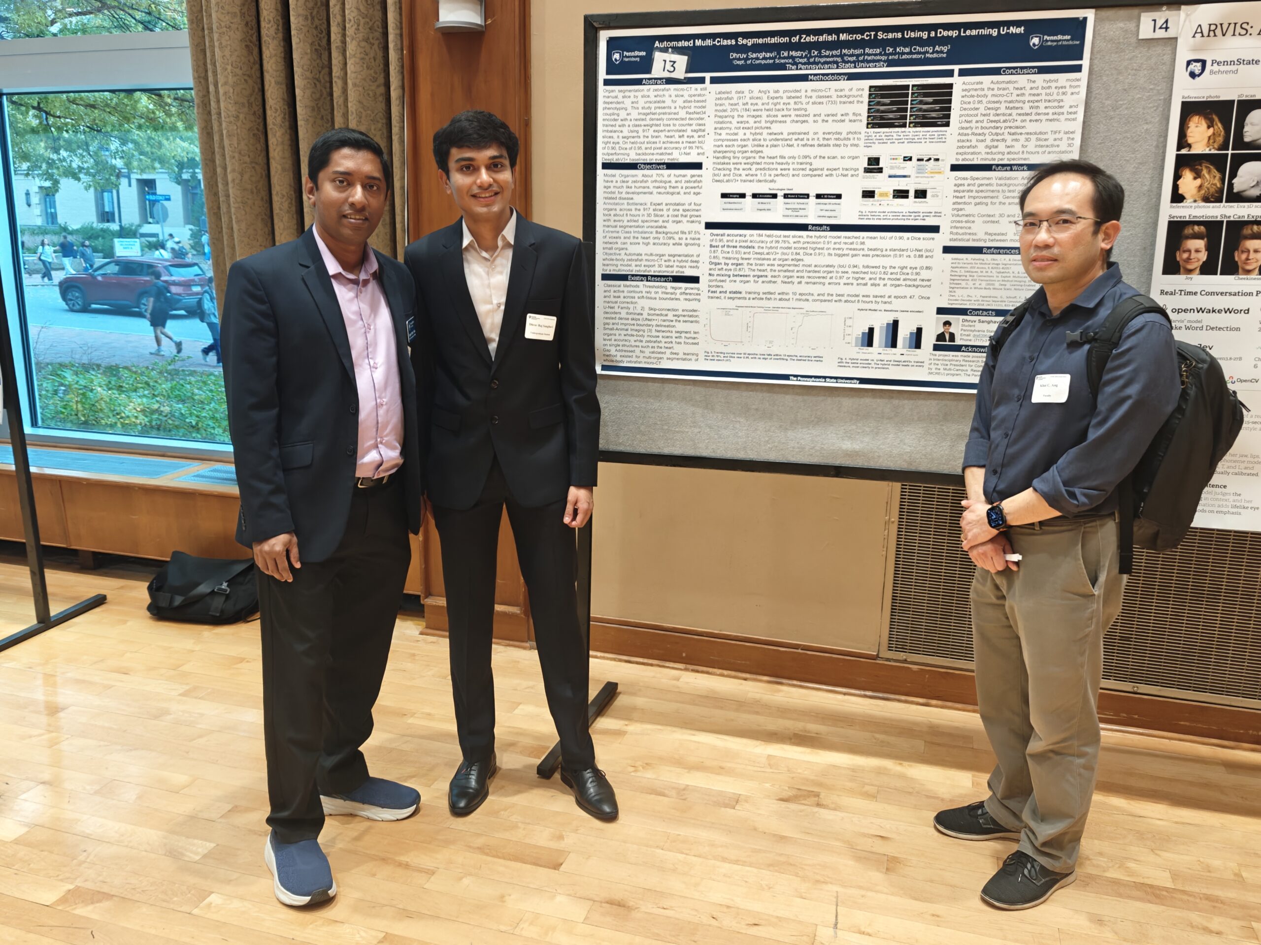 D3M Lab Student Wins First Place at the 2026 ICDS Symposium Research Poster Competition